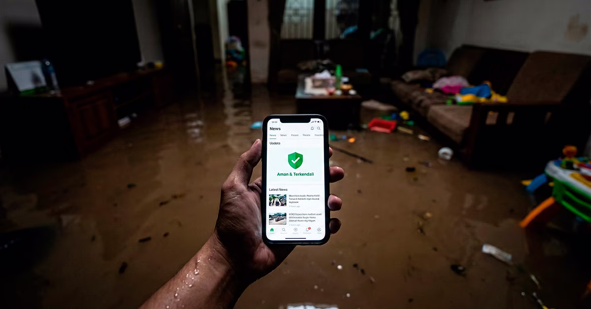 Dua Cerita Banjir Dua Cerita Banjir